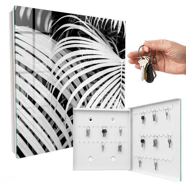 Key storage box Palm leaves