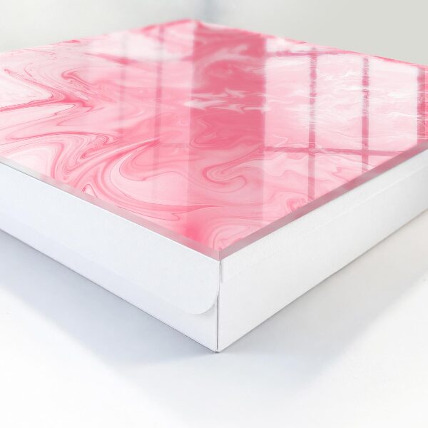 Key cabinet for wall Pink foam