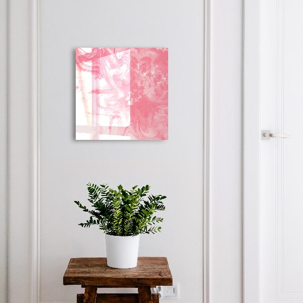 Key cabinet for wall Pink foam