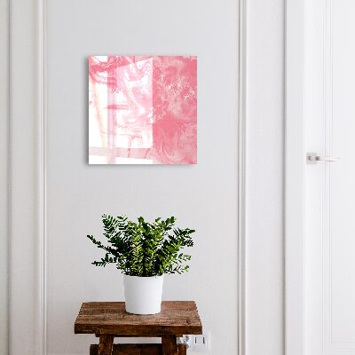 Key cabinet for wall Pink foam