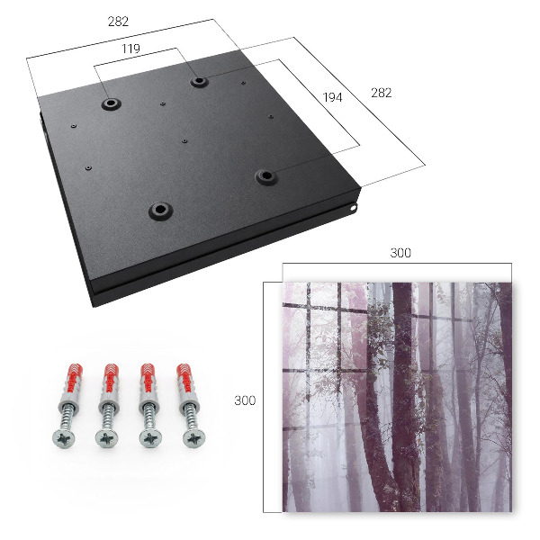 Key box Misty forest