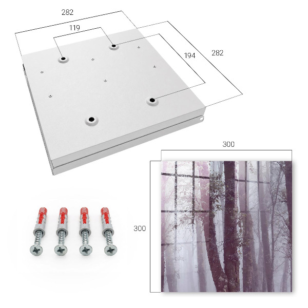 Key box Misty forest