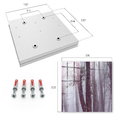 Key box Misty forest
