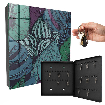 Key storage box Mysterious letters
