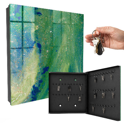 Key cabinet for wall Abstract nature