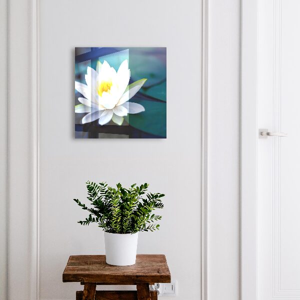 Key storage box Water lily