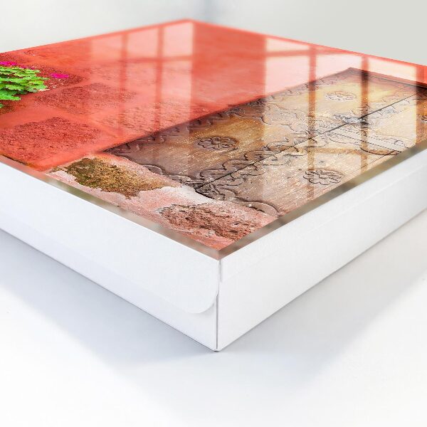 Key cabinet for wall Red facade