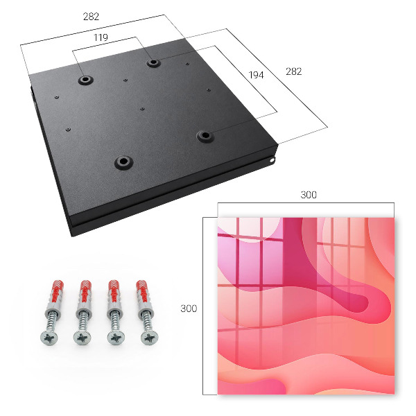 Key storage box Wave energy