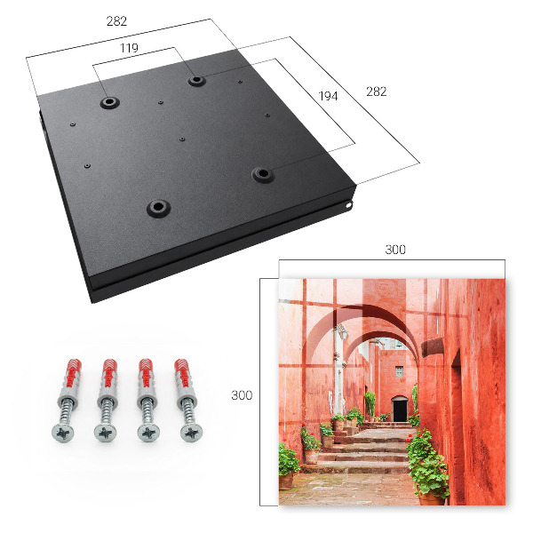 Key cabinet for wall Red Street
