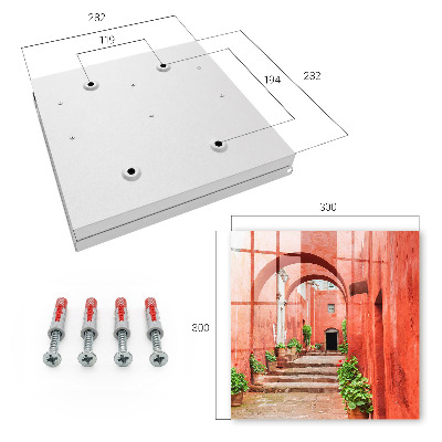 Key cabinet for wall Red Street