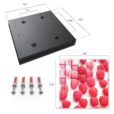 Key storage box Pink raspberries