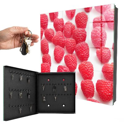 Key storage box Pink raspberries