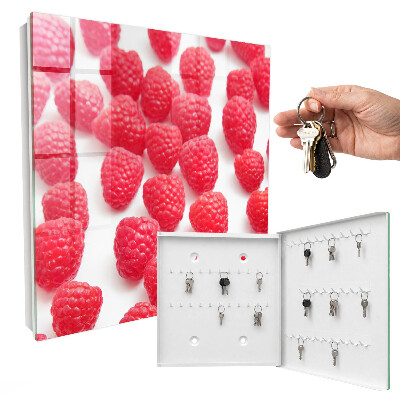 Key storage box Pink raspberries