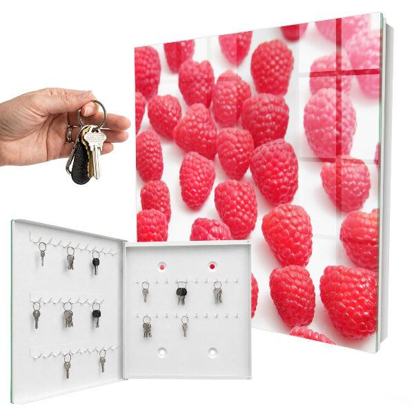 Key storage box Pink raspberries