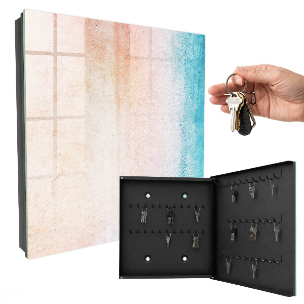 Key storage box Pastel texture
