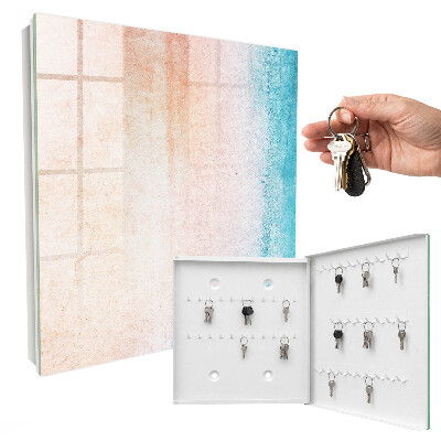 Key storage box Pastel texture