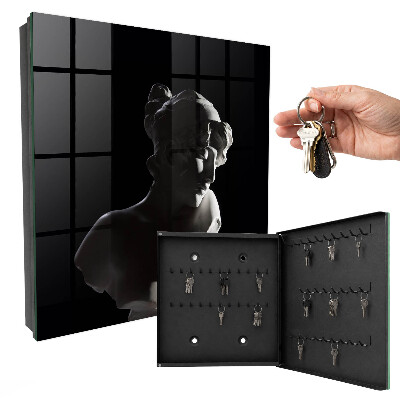 Key cabinet for wall Delicate sculpture