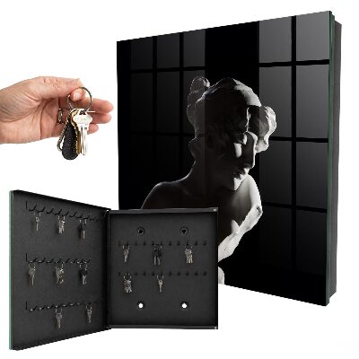 Key cabinet for wall Delicate sculpture