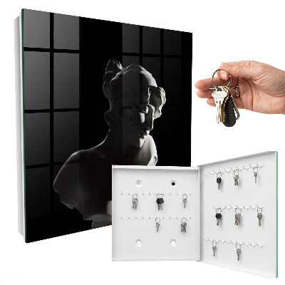 Key cabinet for wall Delicate sculpture