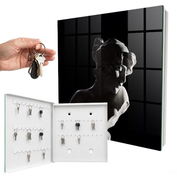 Key cabinet for wall Delicate sculpture