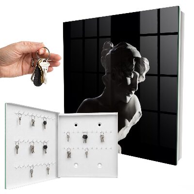 Key cabinet for wall Delicate sculpture