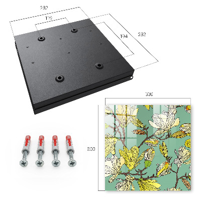 Key storage box Living nature