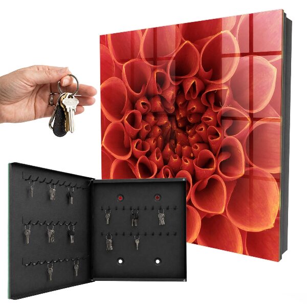 Key box Floral pattern