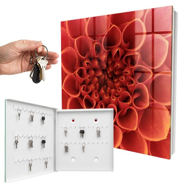 Key box Floral pattern