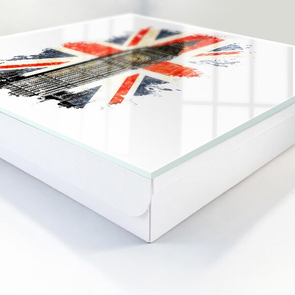 Key storage box British symbol