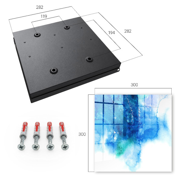 Key box Blue waves