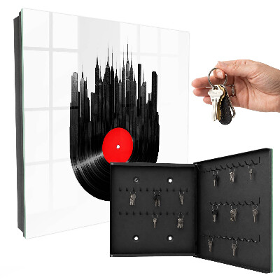 Key storage box Music of the city
