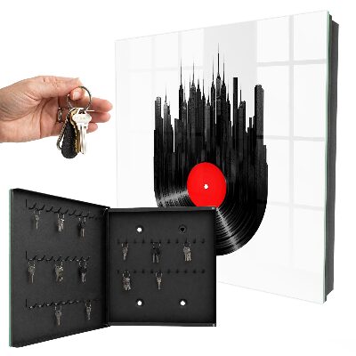 Key storage box Music of the city