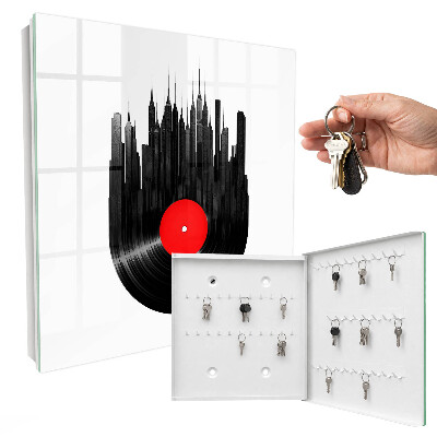 Key storage box Music of the city