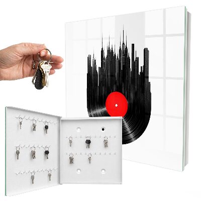 Key storage box Music of the city