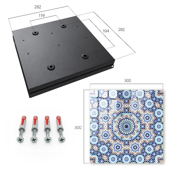 Key box Oriental mosaic