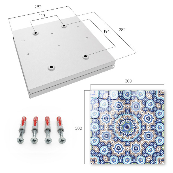 Key box Oriental mosaic