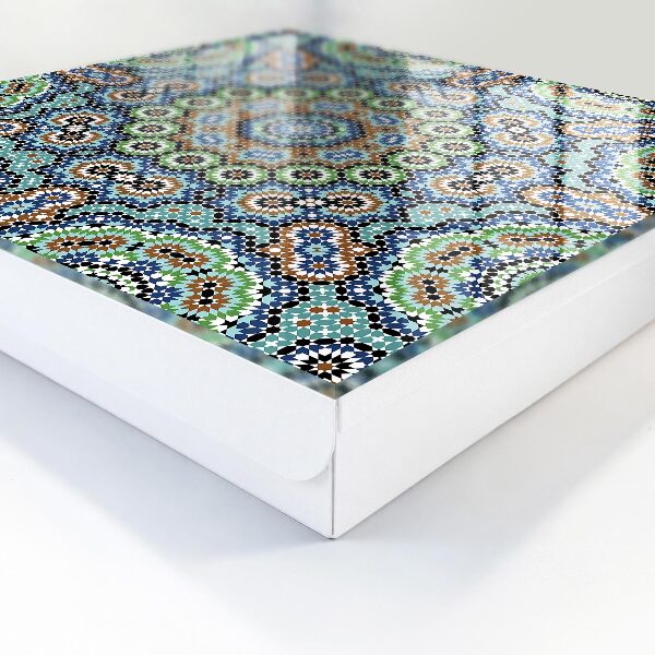 Key cabinet for wall Mosaic of colors