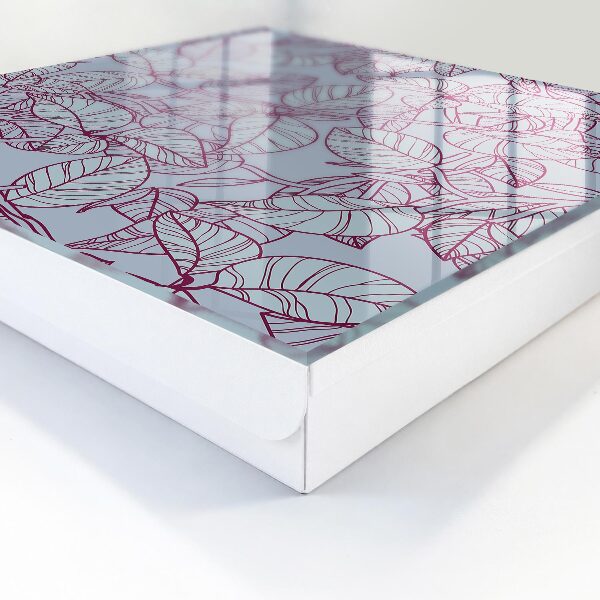Key storage box Vine leaves