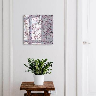 Key storage box Vine leaves
