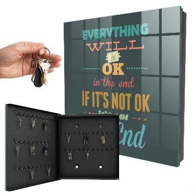 Key cabinet for wall Positive news