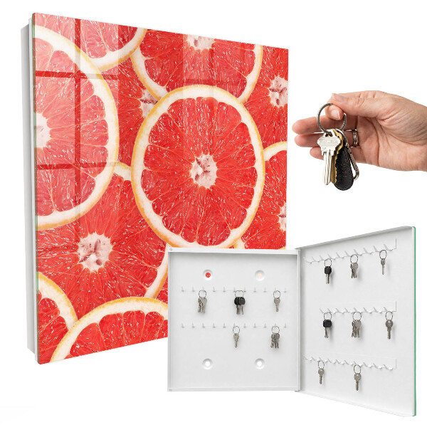 Key box Grapefruit slices