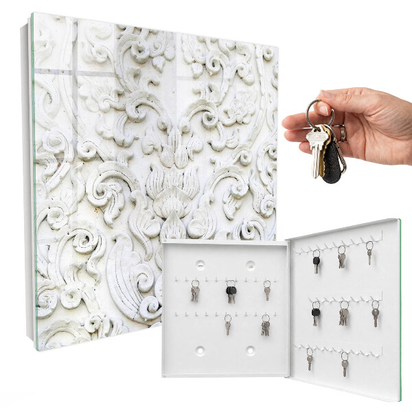 Key storage box White decorations