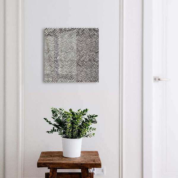 Key cabinet for wall Dynamic zigzags