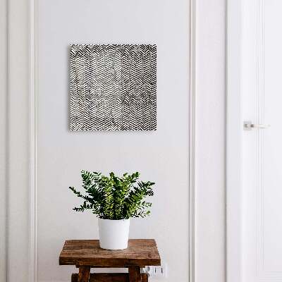 Key cabinet for wall Dynamic zigzags