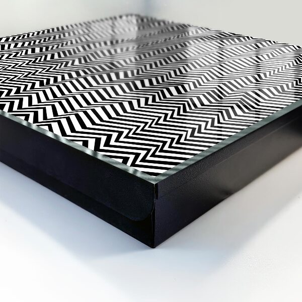 Key cabinet for wall Dynamic zigzags