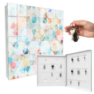 Key storage box Geometric patterns