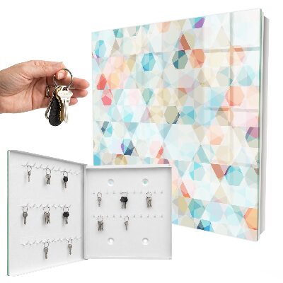Key storage box Geometric patterns
