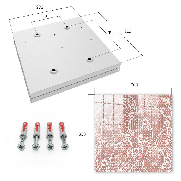 Key box Elegant lace