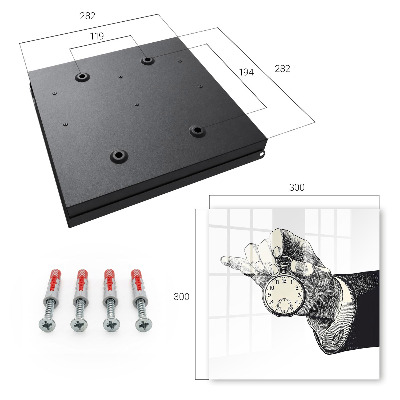 Key cabinet for wall Pocket watch