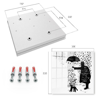 Key box Black silhouette